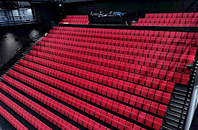 Hamari delivered seats with two convertible telescopic systems to Dance House Helsinki