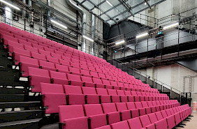 Hamari delivered seats with two convertible telescopic systems to Dance House Helsinki